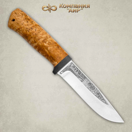 Нож "Турист" 95Х18 карельская береза