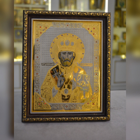 Икона "Николай Чудотворец" средняя