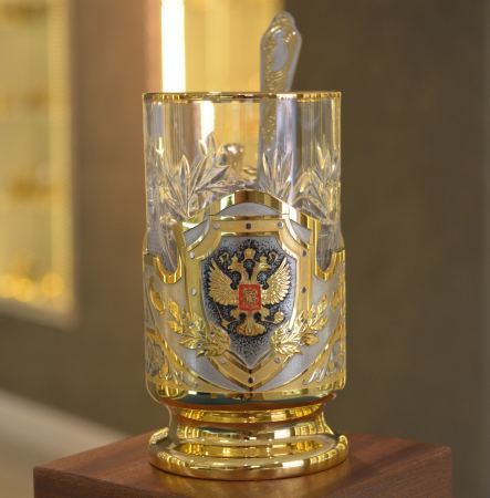 Подстаканник "Герб России"