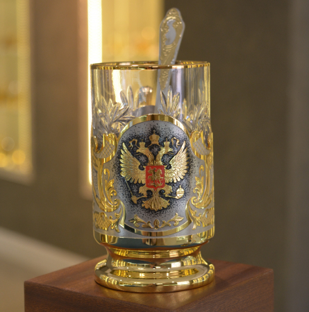 Подстаканник "Герб РФ" (большой)