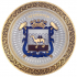 Гравюра "Герб Челябинска" (круглая) (д=230)