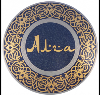 медальон "Алга" на металле