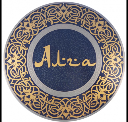 медальон "Алга" на металле