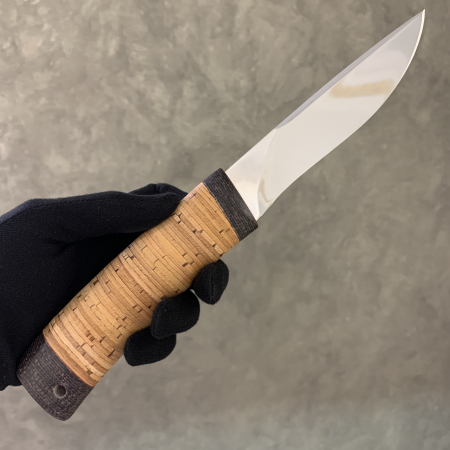 Нож "Дикси" сталь 95Х18, береста, текстолит