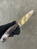 Нож "Куркуль" Aus10Cobalt полировка гибрид