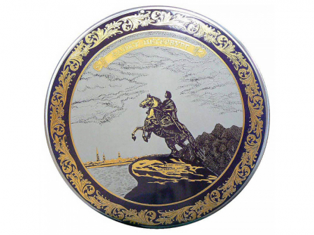 Гравюра "Санкт-Петербург. Медный всадник"