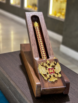 Ручка в пенале «Герб РФ»